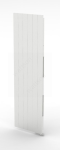 Конвектор настенный вертикальный 1800 х 100 х 400 , цвет белый, нижнее подключение