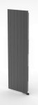 Конвектор настенный вертикальный 1500 х 100 х 600 , цвет черный, нижнее подключение