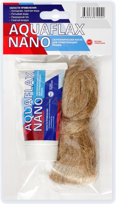 Паста для льна Aquaflax nano 30 гр + 15 гр лён