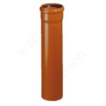 Труба НПВХ ОРАНЖЕВАЯ 110 x 3,2 SN4 2,00 м
