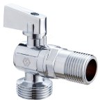 Кран шаровый для подключения с/т приборов угловой 1/2
