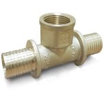Тройник Slide-fit латунный ВР 32 × 1