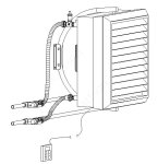 Водяной воздухонагреватель VR3 13-75 кВт с обвязкой