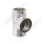 Тройник для конденсатного котла 200/75° (кислотостойкая316L/0,5/ВА) ТЕРМО/25