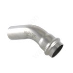 Угольник 45° вн.-нар. нерж. сталь 28a х 28