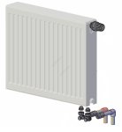 Стальной радиатор,VC 11x500x500,монтаж 