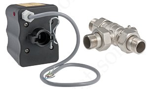 VALTEC Кран шаровый с сервоприводом трехходовой тип L 1", купить, цена ...