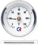 Термометр БТ-30.010 (0 - 60°С) 63 мм, крепление - пружина, класс 2.5