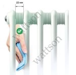 Радиатор трубчатый TUBOG титан, подключение D3, 2150 - 04 секций