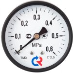 Мановакуумметр ТМВ-310Т.00 (-0,1 - 0,3 МРа)  63 мм заднее подключение G1/4 класс 2,5