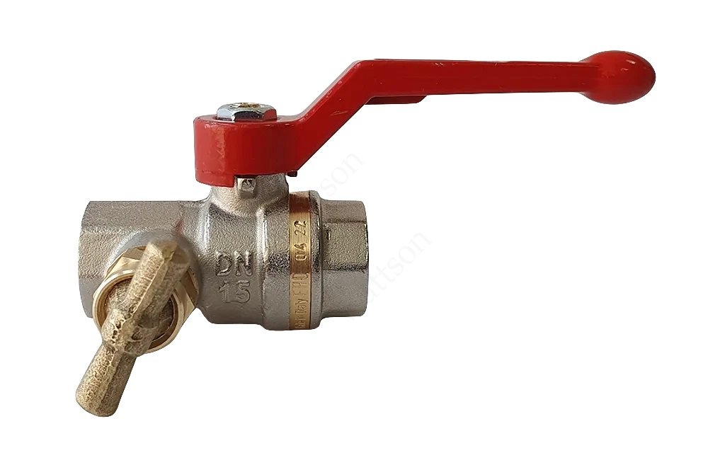 РИДАН Кран шаровой BVR-DR DN25 PN40 с внутренней резьбой со спускным ...