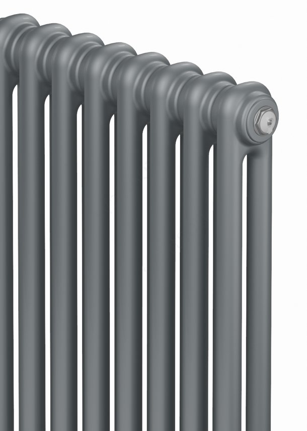 Радиатор трубчатый TUBOG титан, подключение D1, 2180 - 10 секций