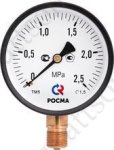 Манометр ТМ-310Р.00 (0 - 0,1 MPa) 63 мм нижнее подключение М12 х 1,5 класс 2,5