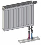 Стальной радиатор,VC 22x200x600,монтаж 