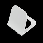 Сиденье для унитаза Square тонкое с микролифтом, дюропласт универсальное