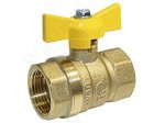 Кран шаровый для газа СТАНДАРТ мод. 230 DN-20 ВВ PN40, бабочка