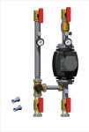 Модуль смесительный D 40 с энергоэффективным Pumpman PX1 1x220 V (клапан ESBE) (трубки смесителя в комплекте)