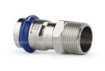 Муфта раструбная Inox Press с наружной резьбой 15 x 1/2