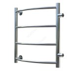Полотенцесушитель Приоритет ПМ 1  60 х 40 см, подключение боковое универсальное, межосевое расстояние 50 см, 3/4