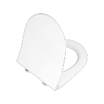 Сиденье для унитаза Sento круглое белое дюропласт с микролифтом быстросъемное