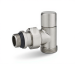 Клапан для радиатора запорный угловой 1/2