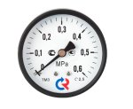 Манометр 0-0,6 МПа, D63 мм (для монтажа на гидравлическом модуле)
