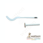 Кронштейн штыревой плоский 180 х 7 мм с дюбелем