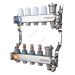 Коллекторная группа в сборе с рег.клап. и расход. из нерж. стали 1