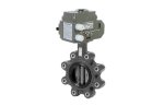 Дисковый затвор ЗДМ PN16 DN50, Траб= -15...+120°С, корпус -чугун, диск - чугун, упл. EPDM, корпус с резьб. проушинами, с эл. приводом 220В 50Гц