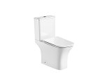 Унитаз Optima T Square напольный, безободковый TORNADO, 655х340х795